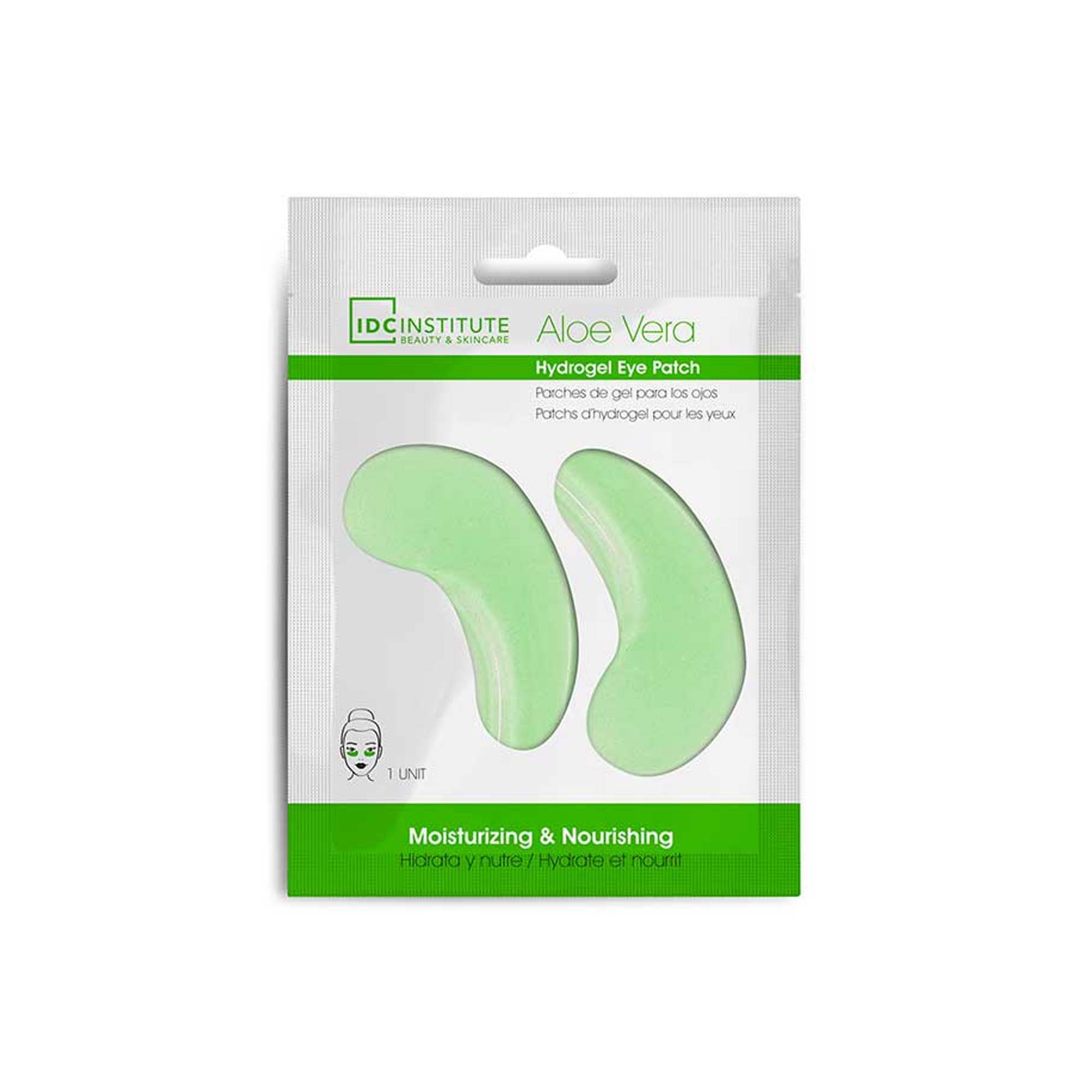 77028 IDC HYDROGEL EYE PATCH ALOE VERA X 12