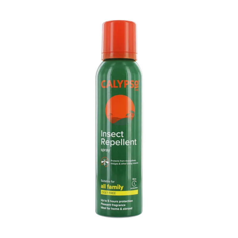 CALYPSO INSECT REPELLENT SPRAY 150ml DEET FREE CALS101