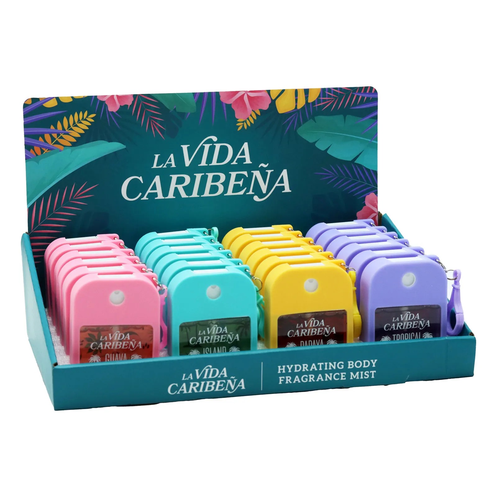 LA VIDA CARIBENA BODY MIST BAG FOB 35ml DISP x24