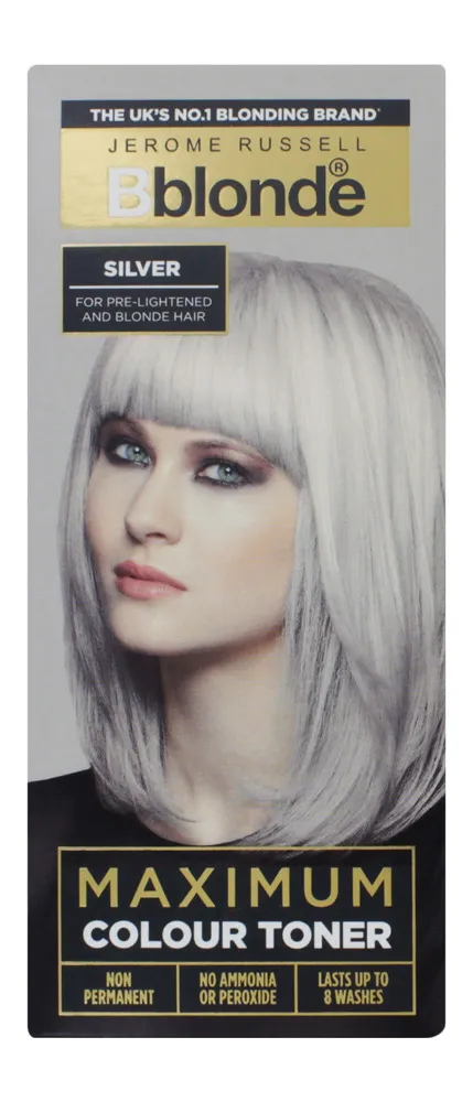 B BLONDE MAXIMUM COLOUR TONER SILVER
