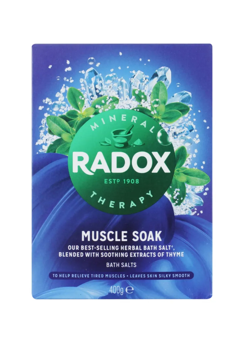 RADOX MUSCLE SOAK BATH SALTS 400g