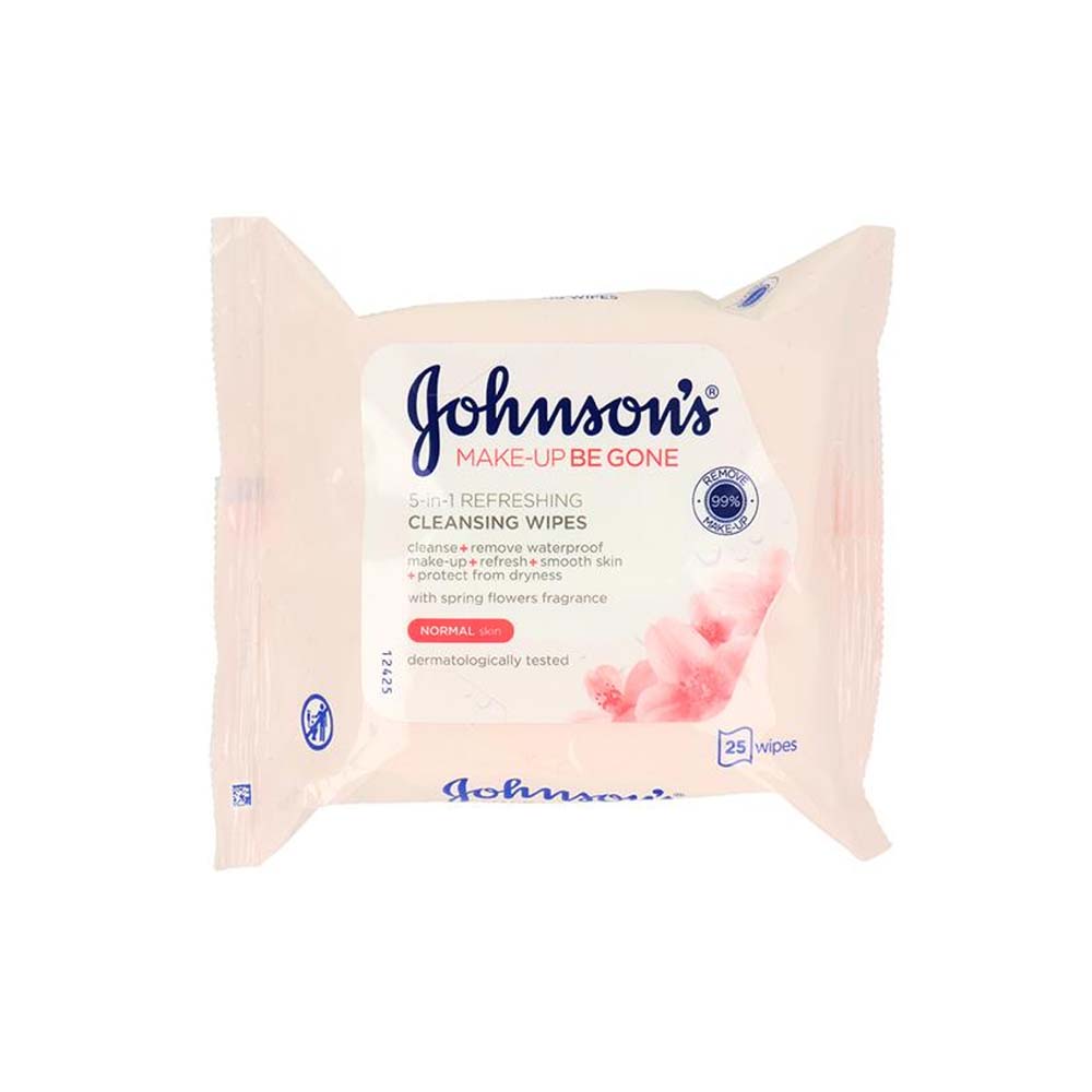 JOHNSONS 25 CLEANSING WIPES REFRESHING