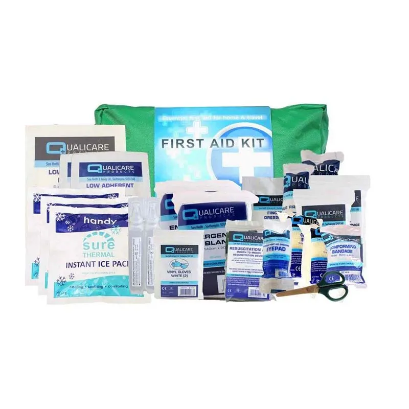 1st AID KIT HOME & TRAVEL 50pce QF0003 23cm x 16cm x 9cm