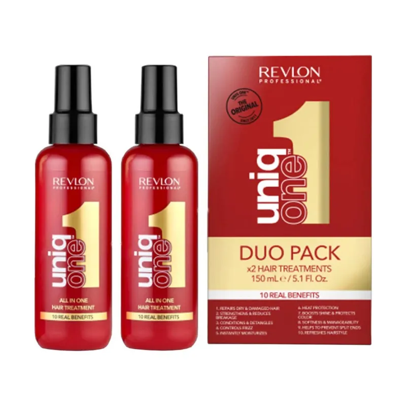 REVLON UNIQ ONE  DUO PACK HAIR TREATMENT 150ml