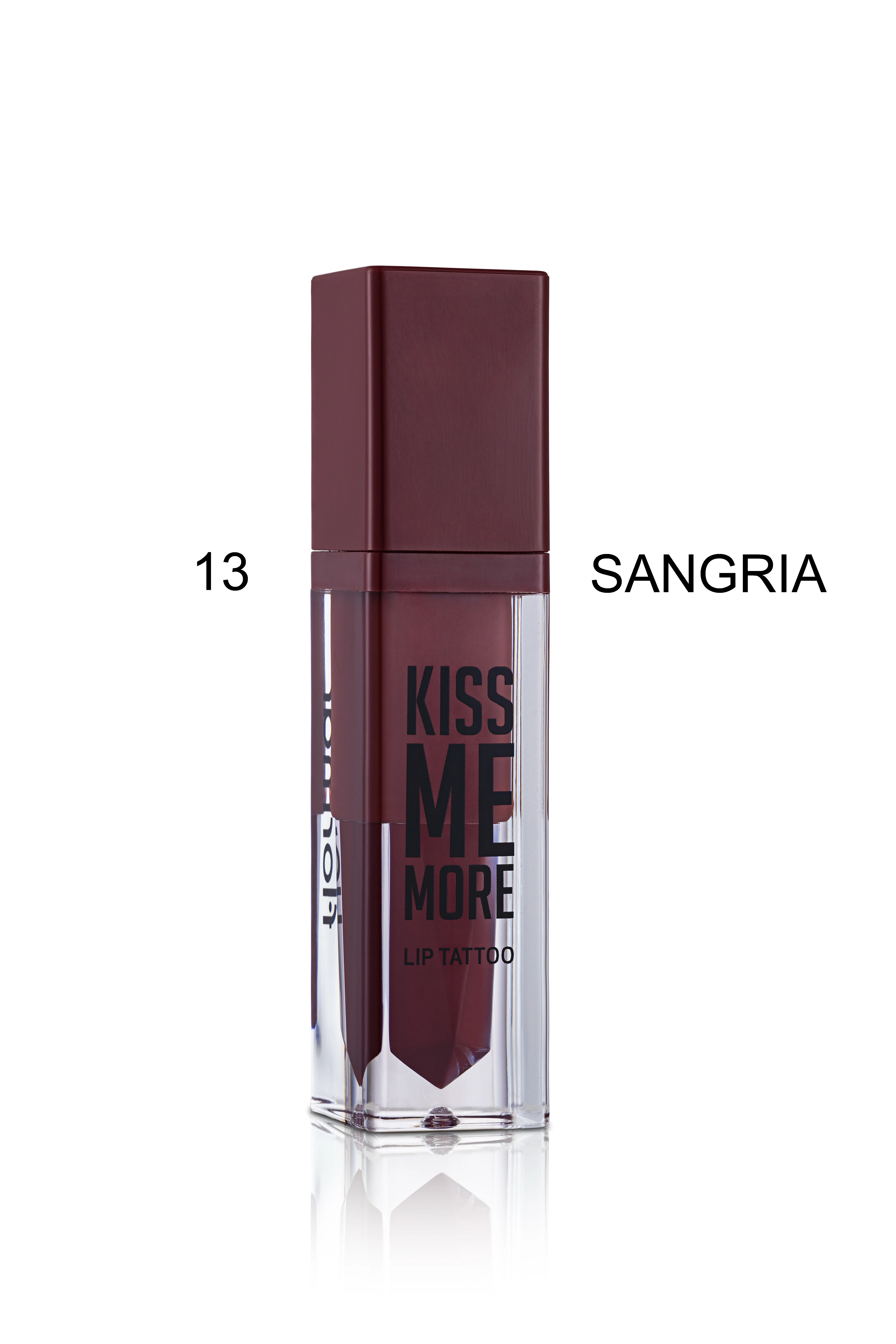 KISS ME MORE LIP TATTOO 13 SANGRIA