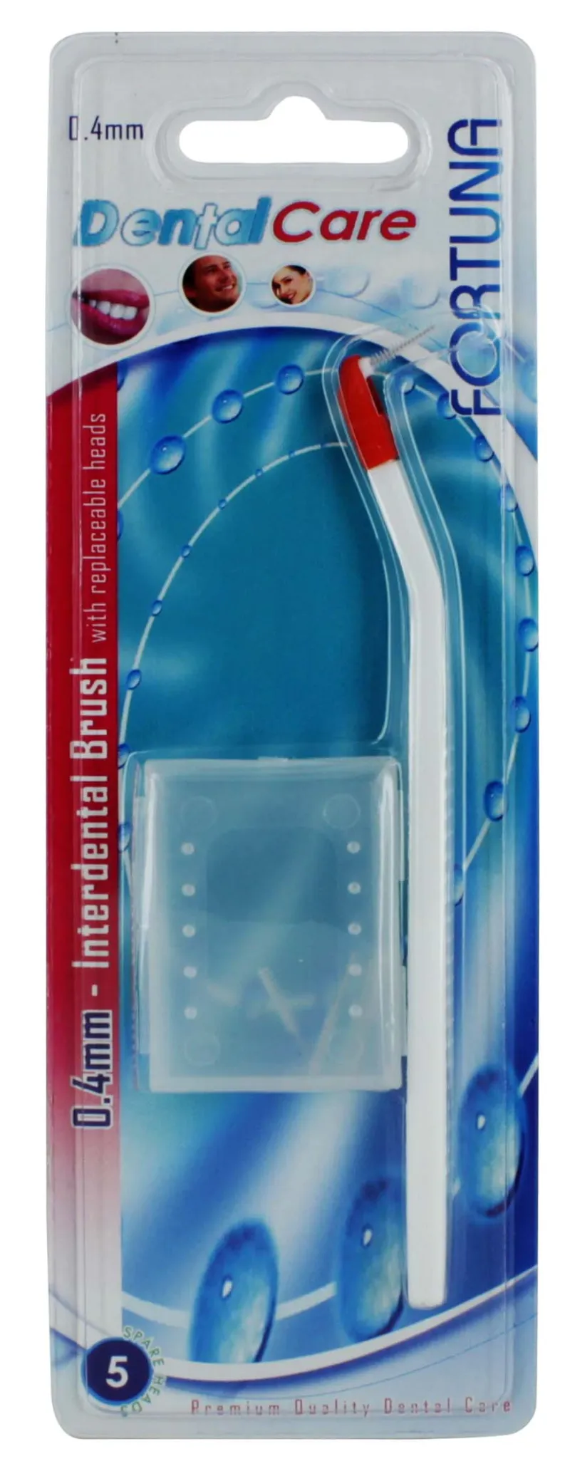 FORTUNA INTERDENTAL BRUSHES 0.4mm long reach