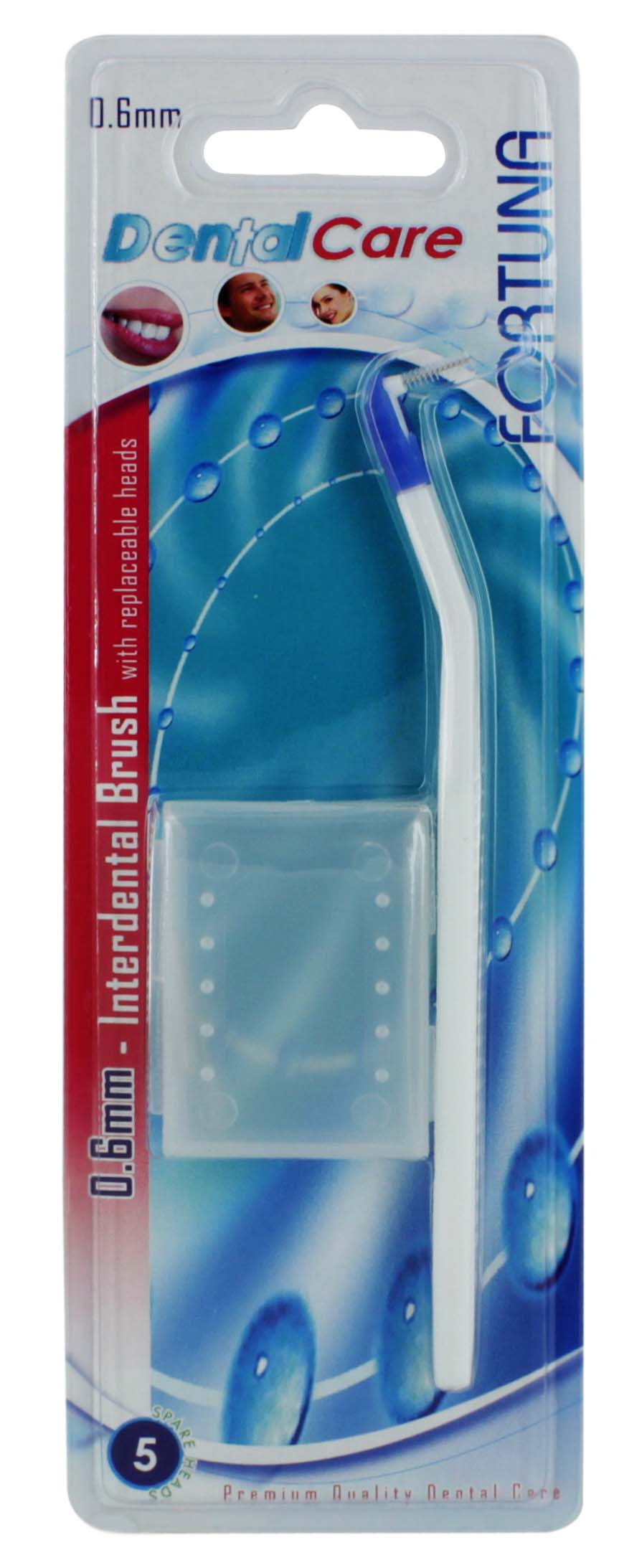FORTUNA INTERDENTAL BRUSHES 0.6mm long reach