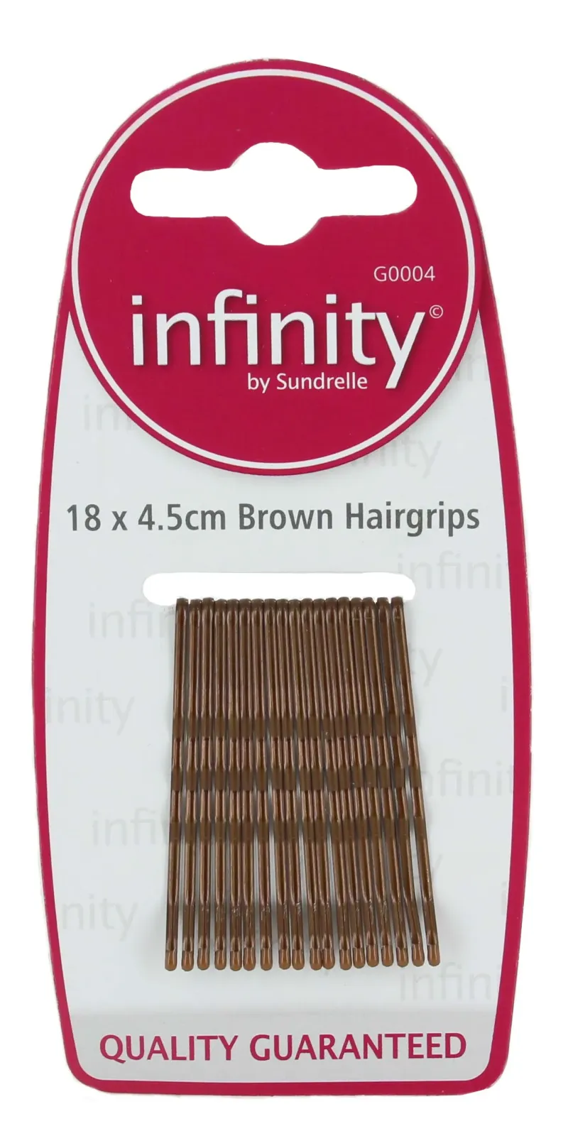 INFINITY BROWN CLIPS STD 602