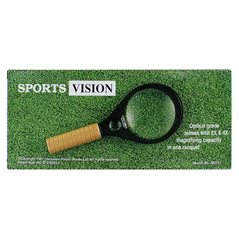 MAGNIFYING GLASS 3.5" SPORTS M0101
