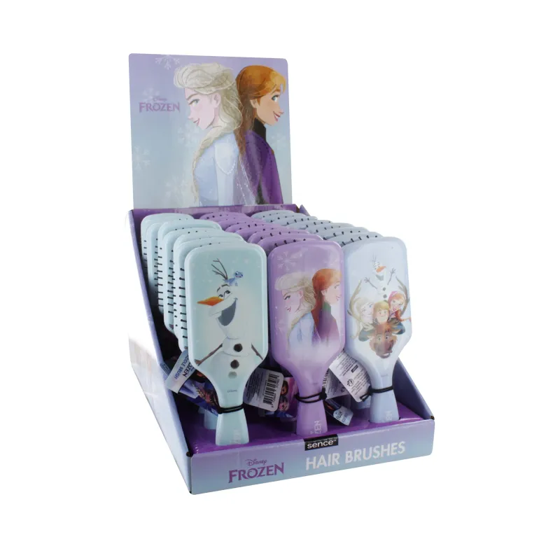 171257 DISNEY FROZEN SMALL PADDED BRUSH DISP x24