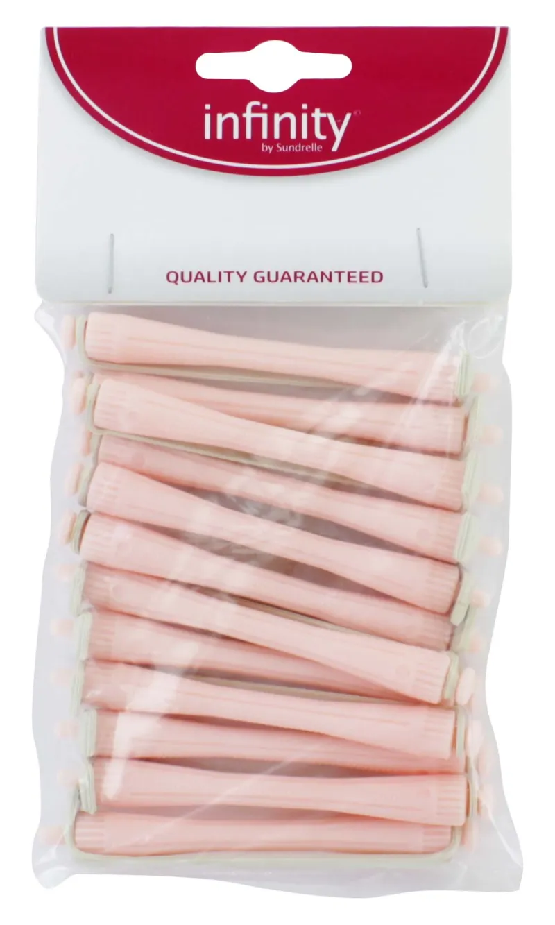 INFINITY PERM ROLLERS 12'S  PEACH