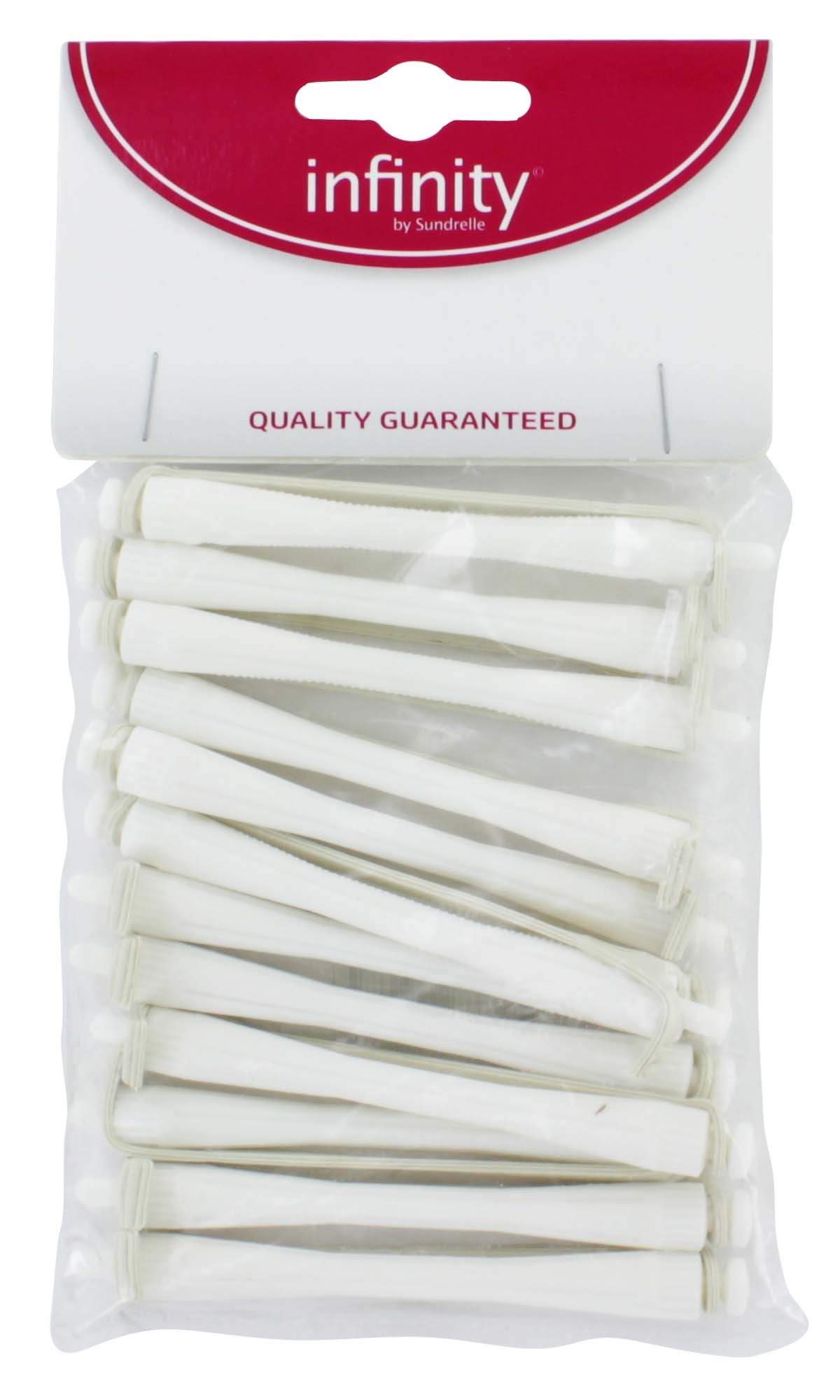 INFINITY PERM ROLLERS 12'S  WHITE