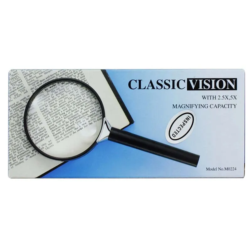 M0224 MAGNIFYING GLASS 2" CLASSIC VISON