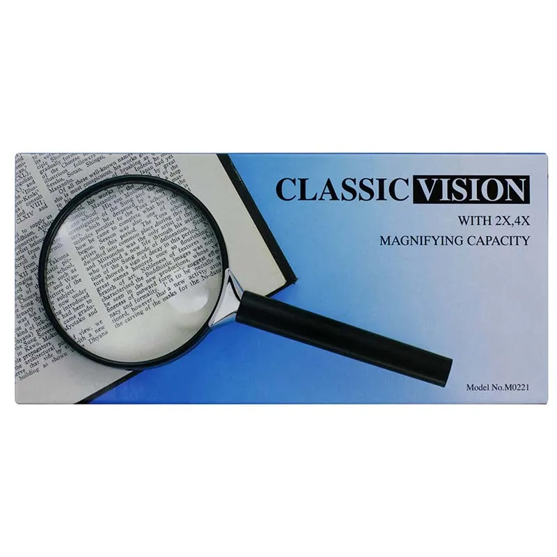 M0221 MAGNIFYING GLASS 3.5" CLASSIC VISION