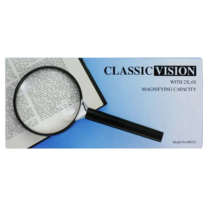 M0222 MAGNIFYING GLASS 3" CLASSIC VISON