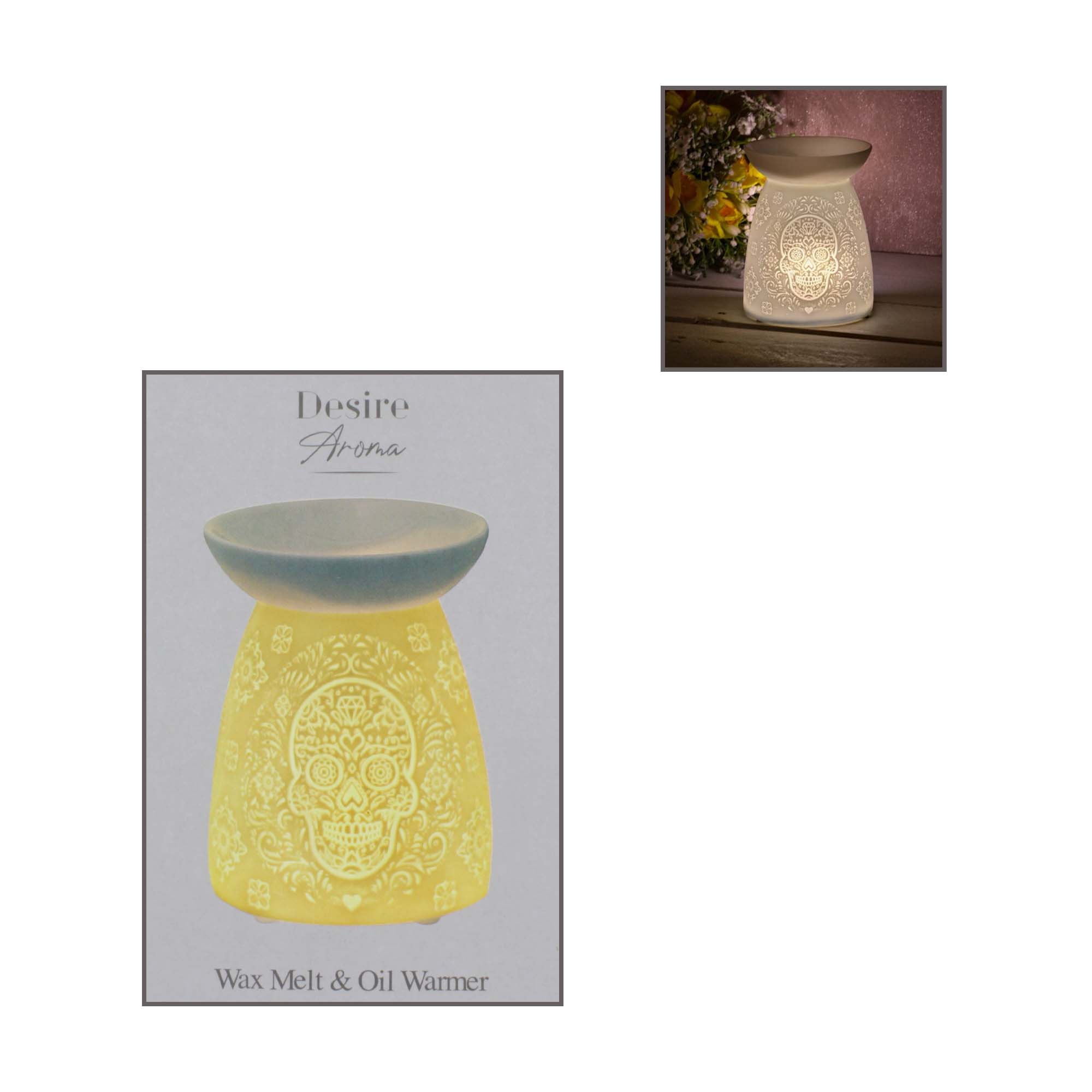 LP47136 DESIRE OIL BURNER SKULL