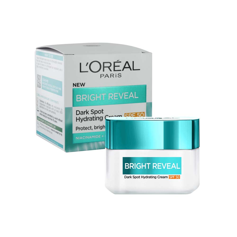 LOREAL BRIGHT REVEAL DARK SPOT HYDRATING CREAM 50ml