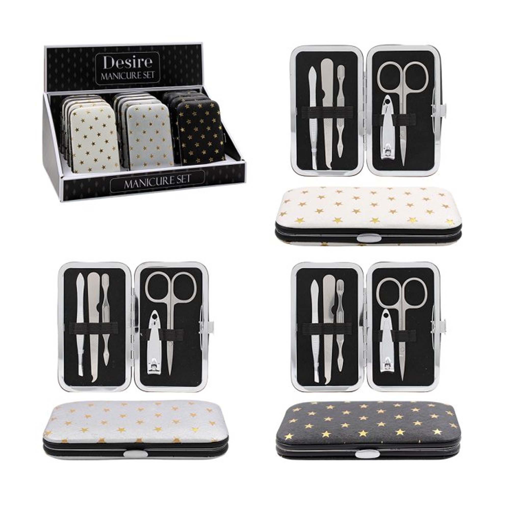 LP48864 MANICURE SET STARS x12
