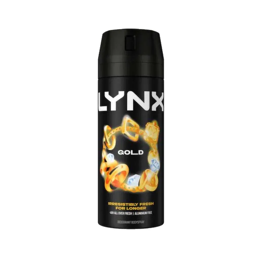 LYNX GOLD DEODRANT 150ml