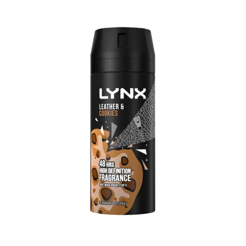 LYNX LEATHER & COOKIES DEODRANT 150ml