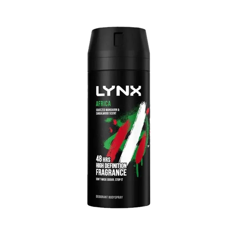 LYNX AFRICA DEODRANT 150ml