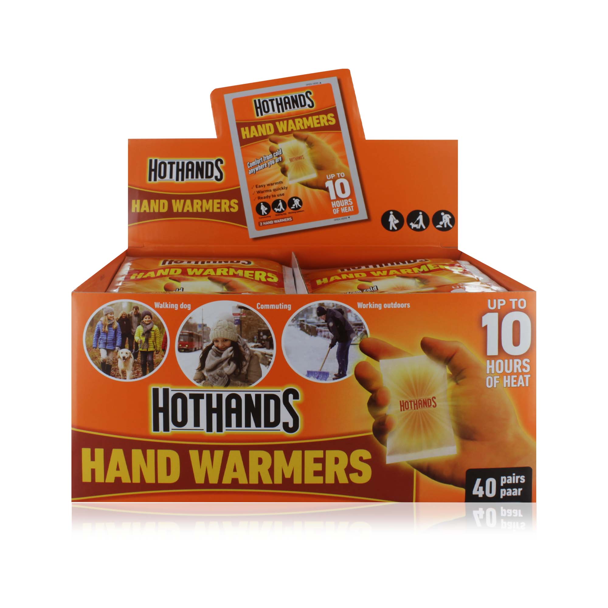 HOTHANDS 2 HAND WARMERS x40