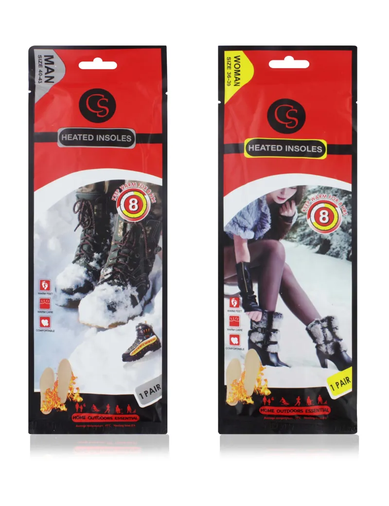 CS HEATED INSOLES ADULT x12 Mens x 6 Womens x 6