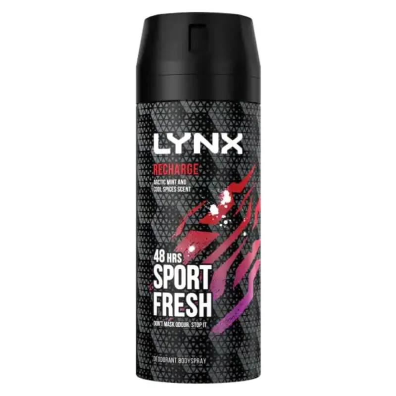LYNX RECHARGE DEODRANT 150ml