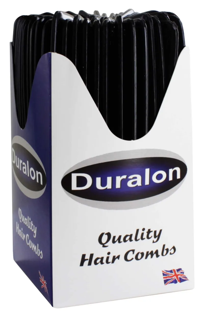 POCKET COMBS BLACK IN DISPLAY X 60