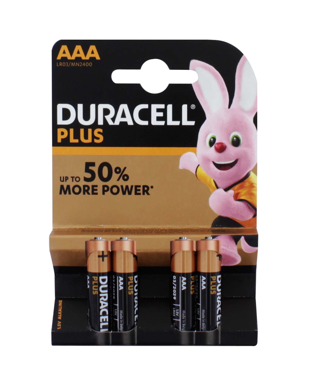 DURACELL AAA BATTERIES (4's)