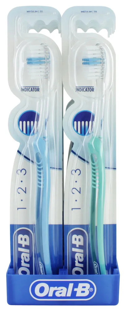 ORAL B INDICATOR 35 MEDIUM TOOTHBRUSH x12