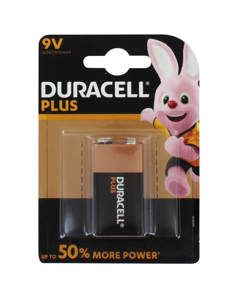 DURACELL PLUS POWER 9V 6LF22