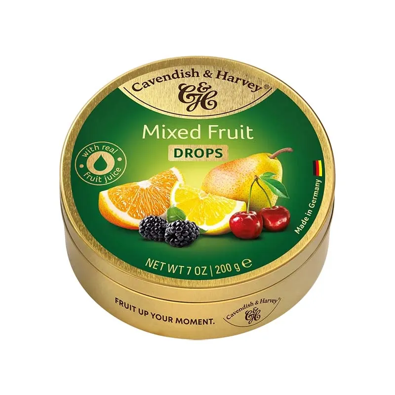 CAVENDISH & HARVEY MIXED FRUIT DROPS 200g x 9