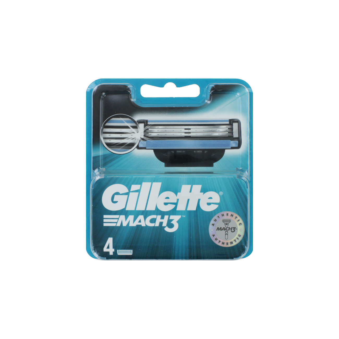 GILLETTE MACH 3 BLADES 4s