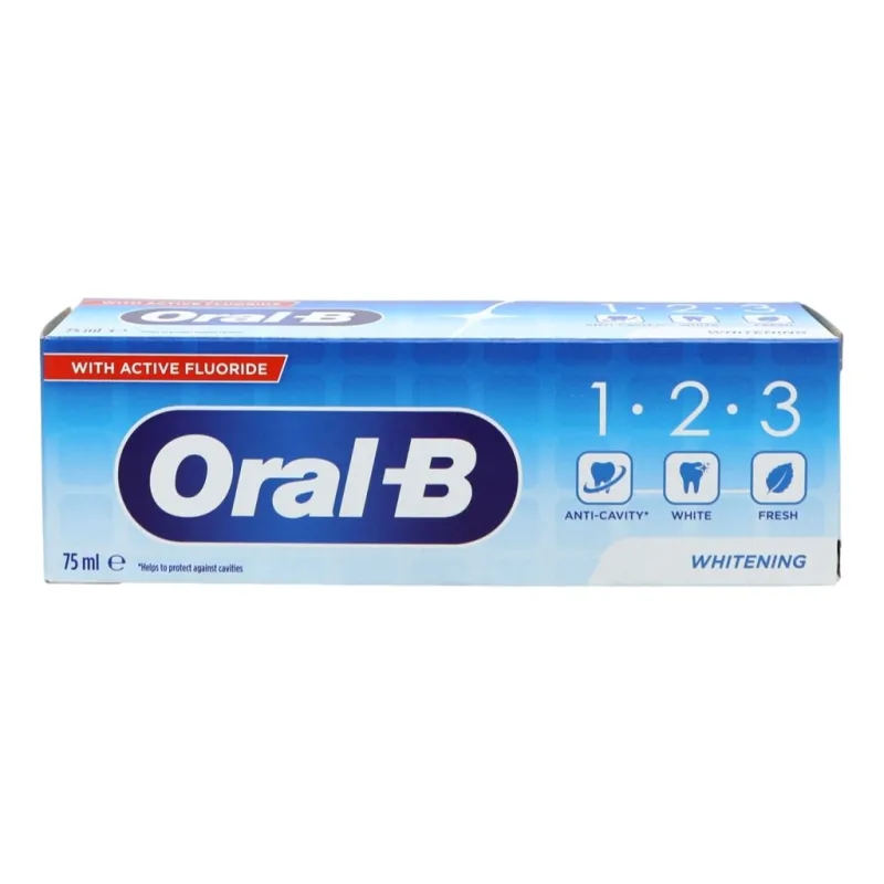 ORAL B WHITENING T/PASTE 75ml