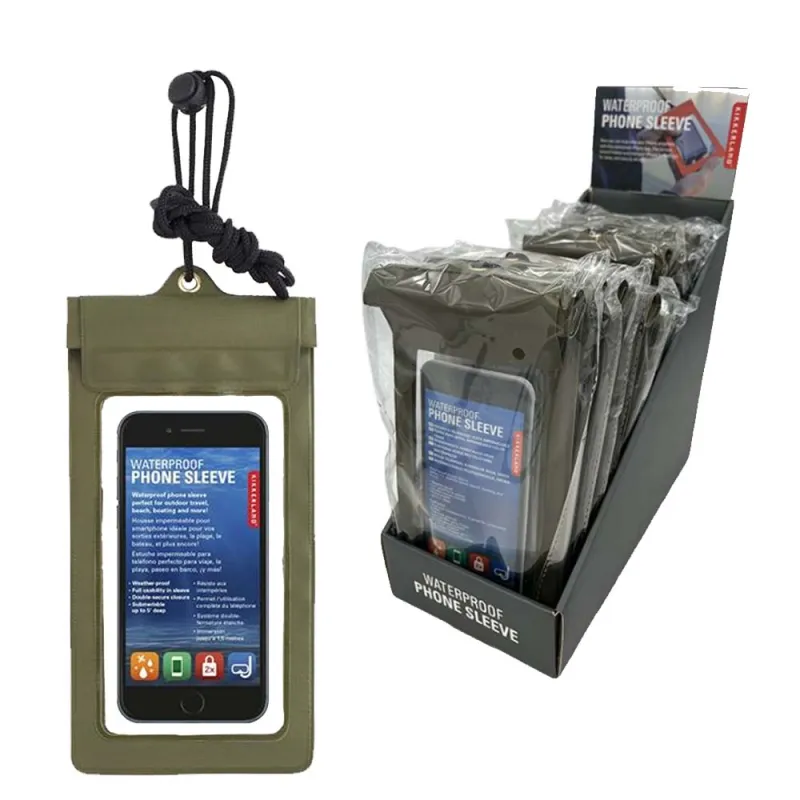 WATERPROOF PHONE SLEEVE x12