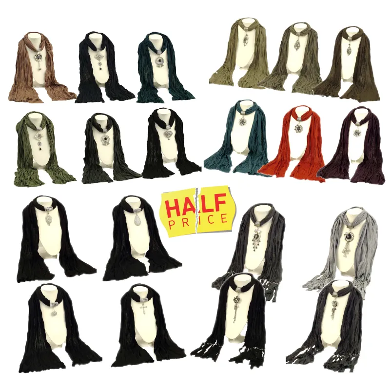 BIJOUX PENDANT FASHION SCARF***special