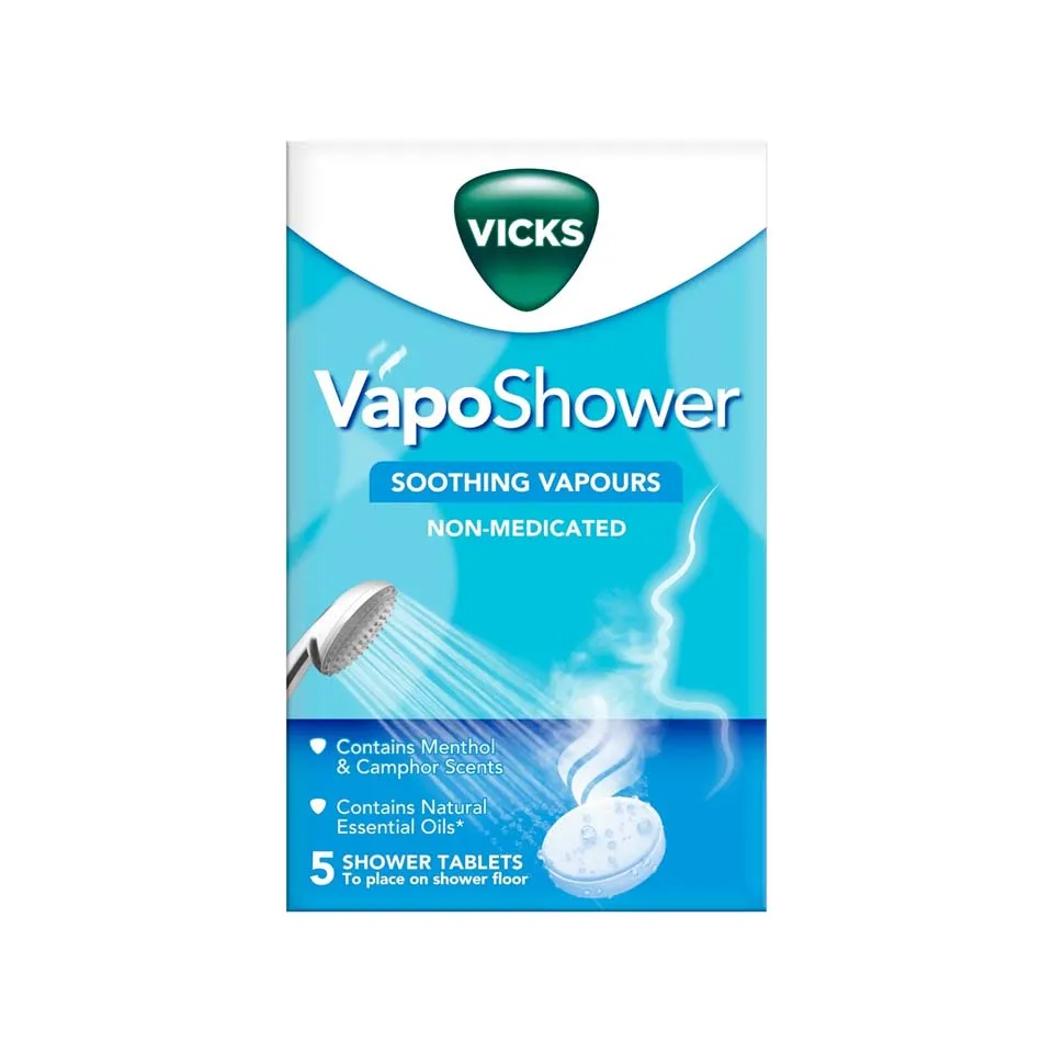 VICKS VAPOSHOWER 5 VAPOUR TABLETS