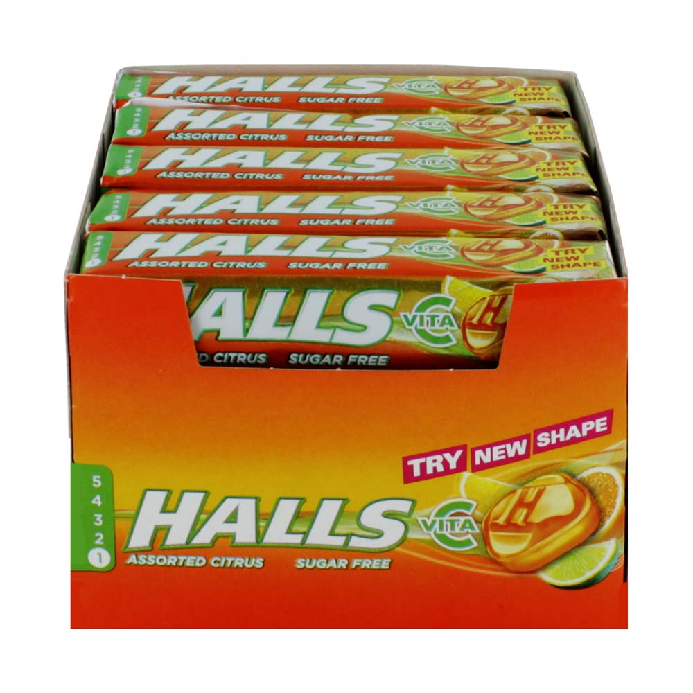 HALLS MENTHO-LYPTUS CITRUS x20