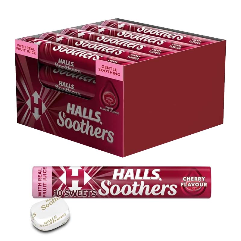 HALLS SOOTHERS CHERRY x 20