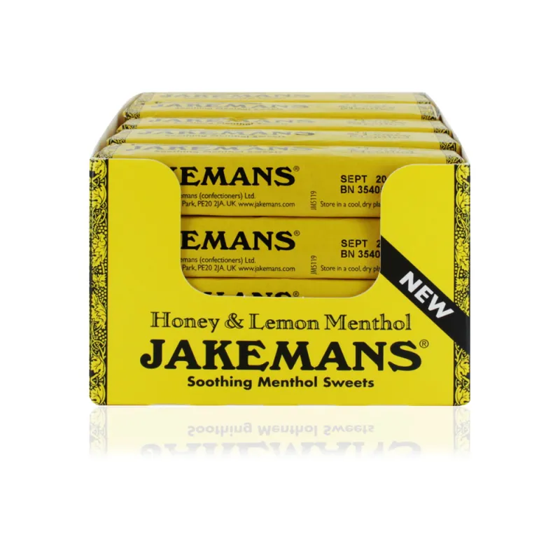 Jakemans Stick Pack Honey & Lemon x20