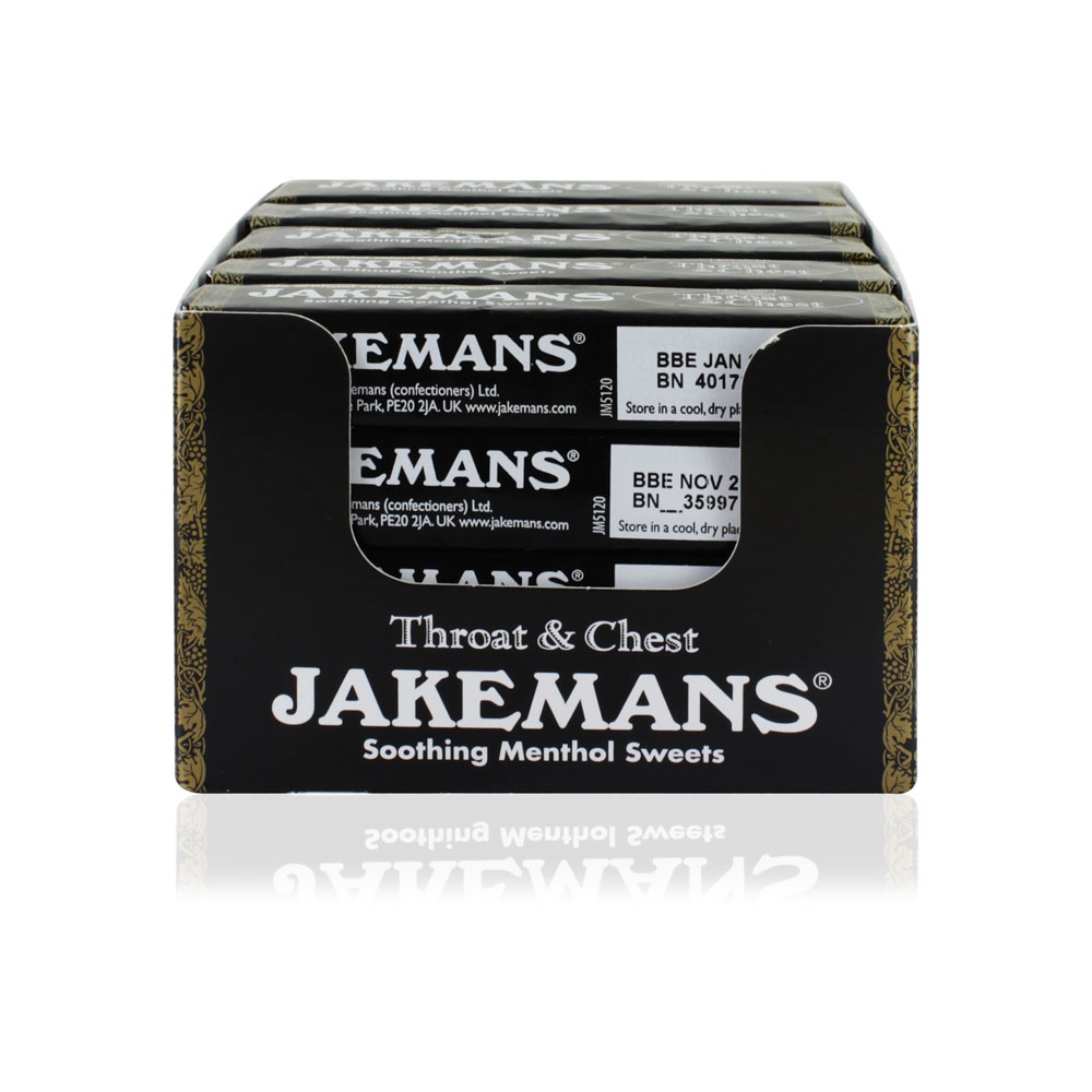 Jakemans Stick Pack Throat & Chest x20