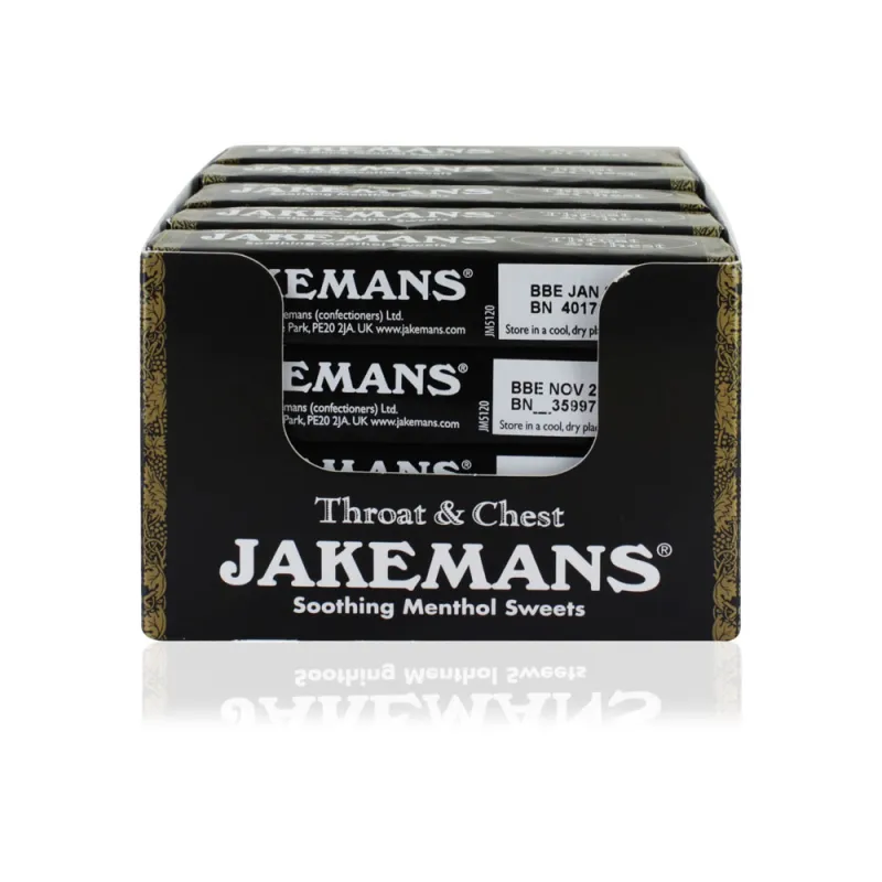 Jakemans Stick Pack Throat & Chest x20