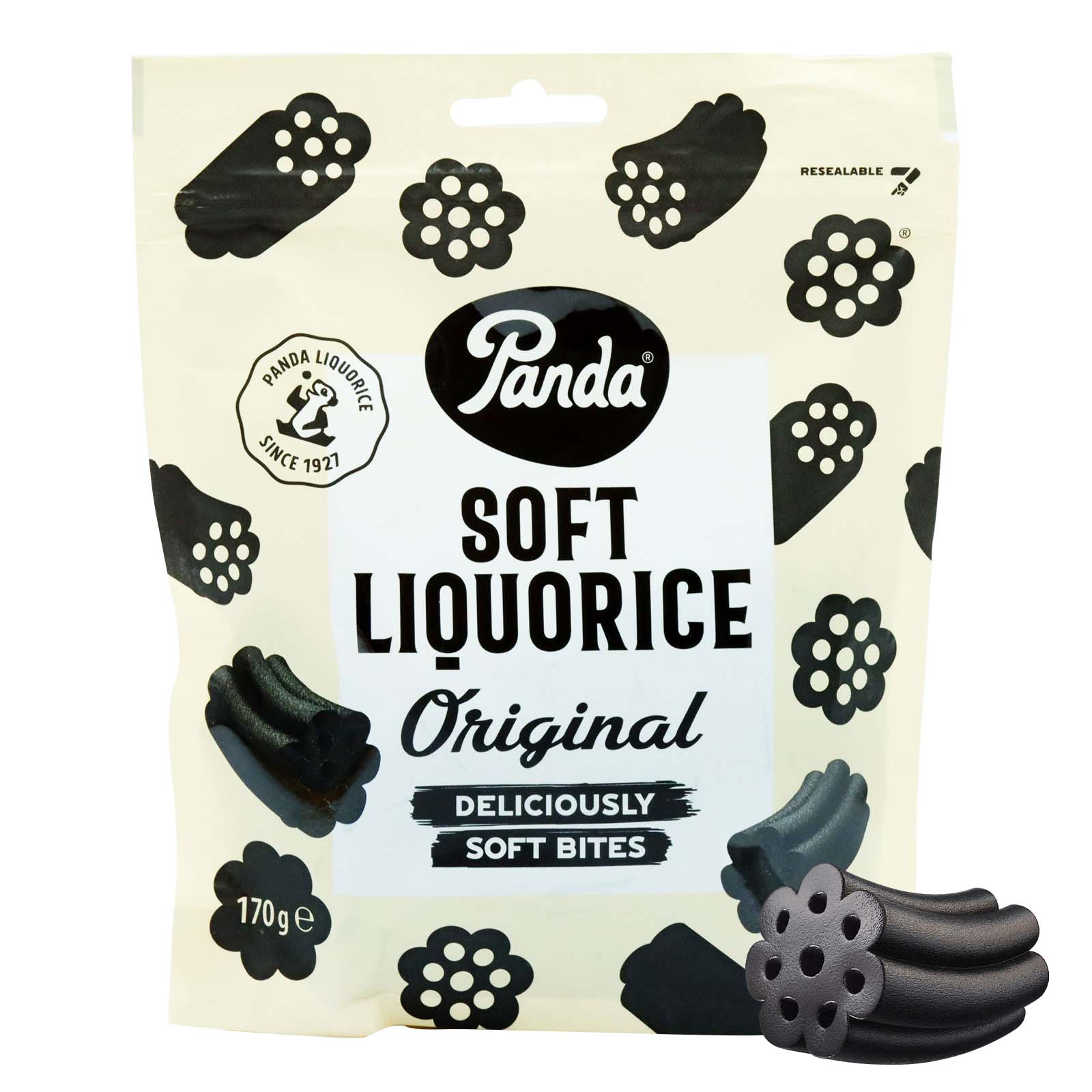 PANDA SOFT LIQUORICE BLACK 170g