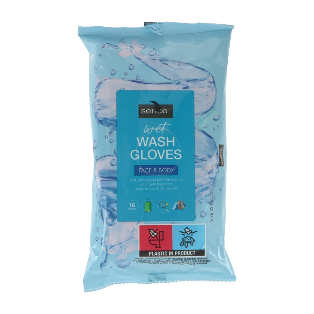 SENCE 16 WET WASH GLOVES