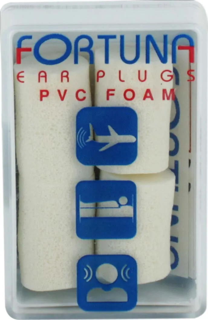 FT-543 FORTUNA EAR PLUGS PVC FOAM