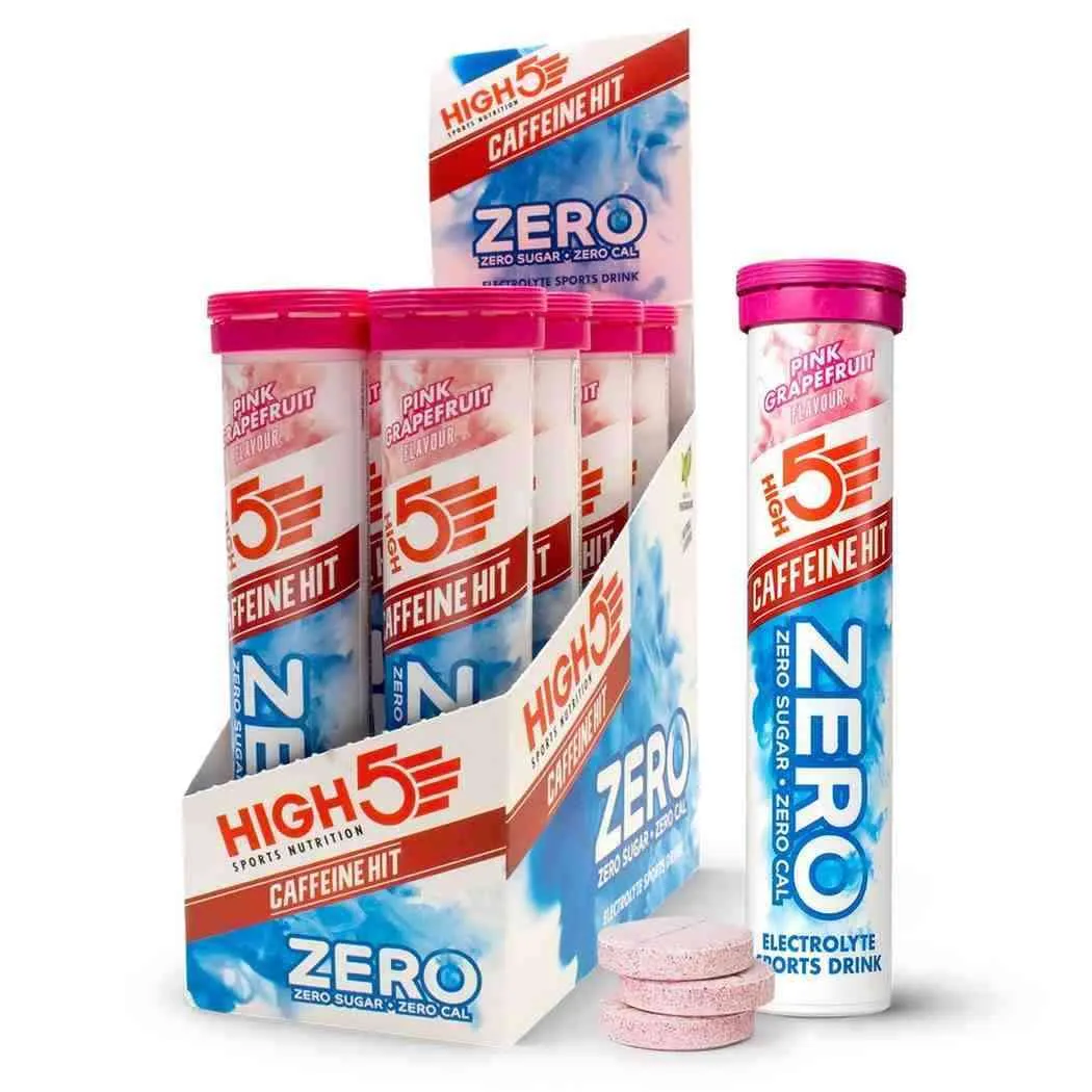 HIGH 5 ZERO SALTS CAFFEINE HIT PINK GRAPEFRUIT x8