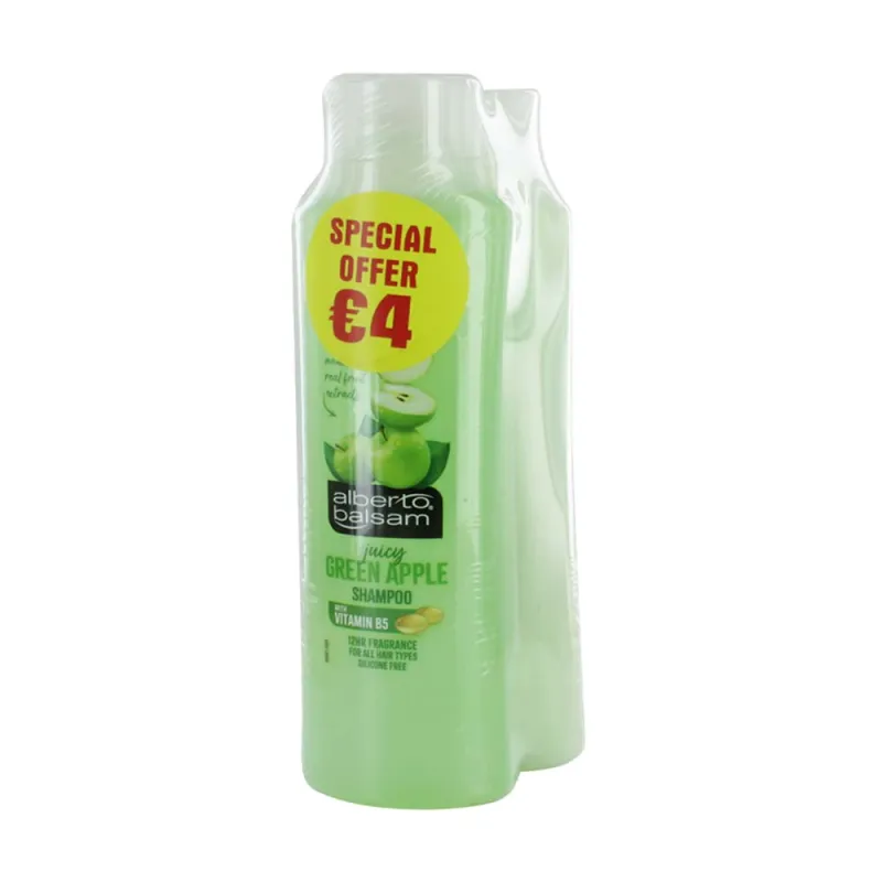 ALBERTO BALSAM APPLE TWIN PK 350ml