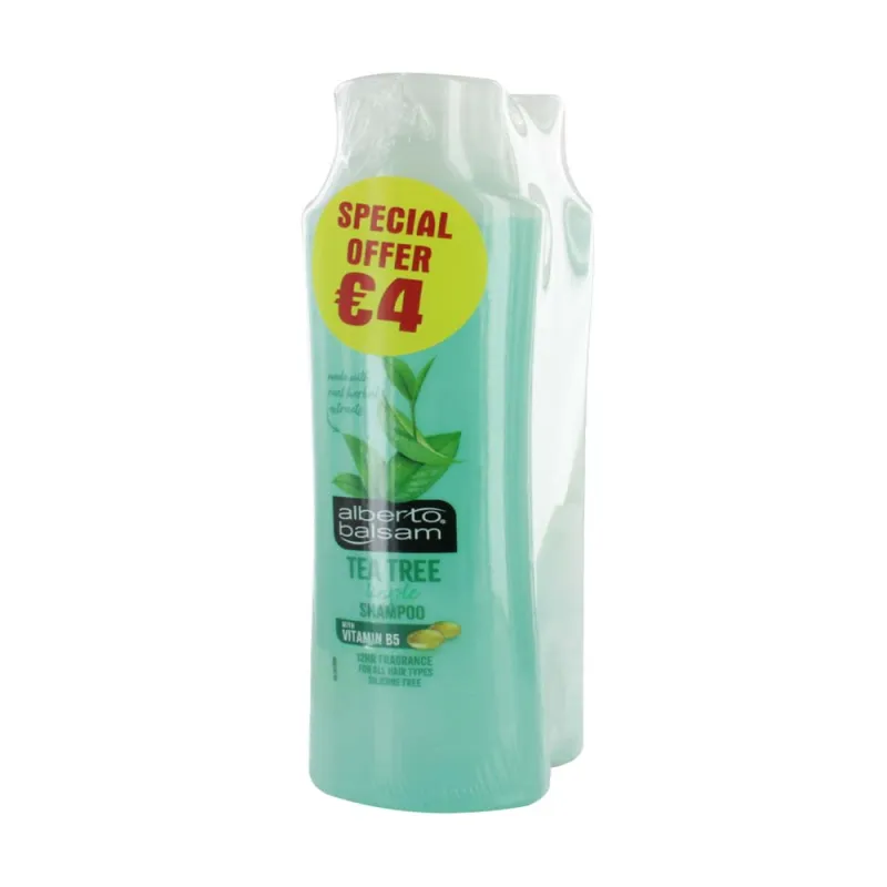 ALBERTO BALSAM TEA TREE TWIN PK 350ml