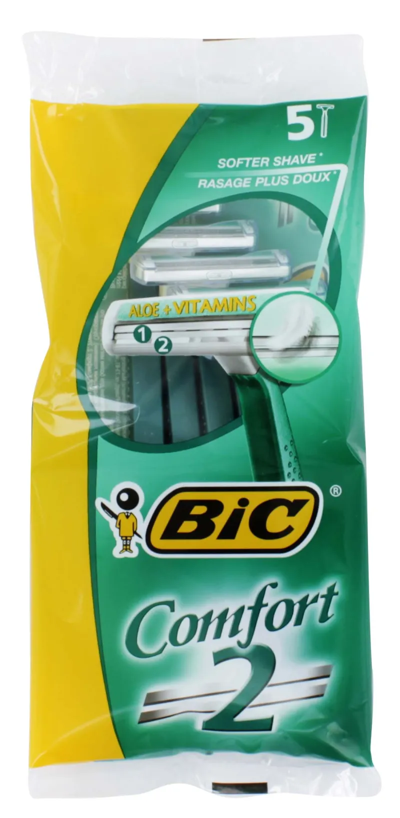 BIC COMFORT TWIN 5s RAZORS